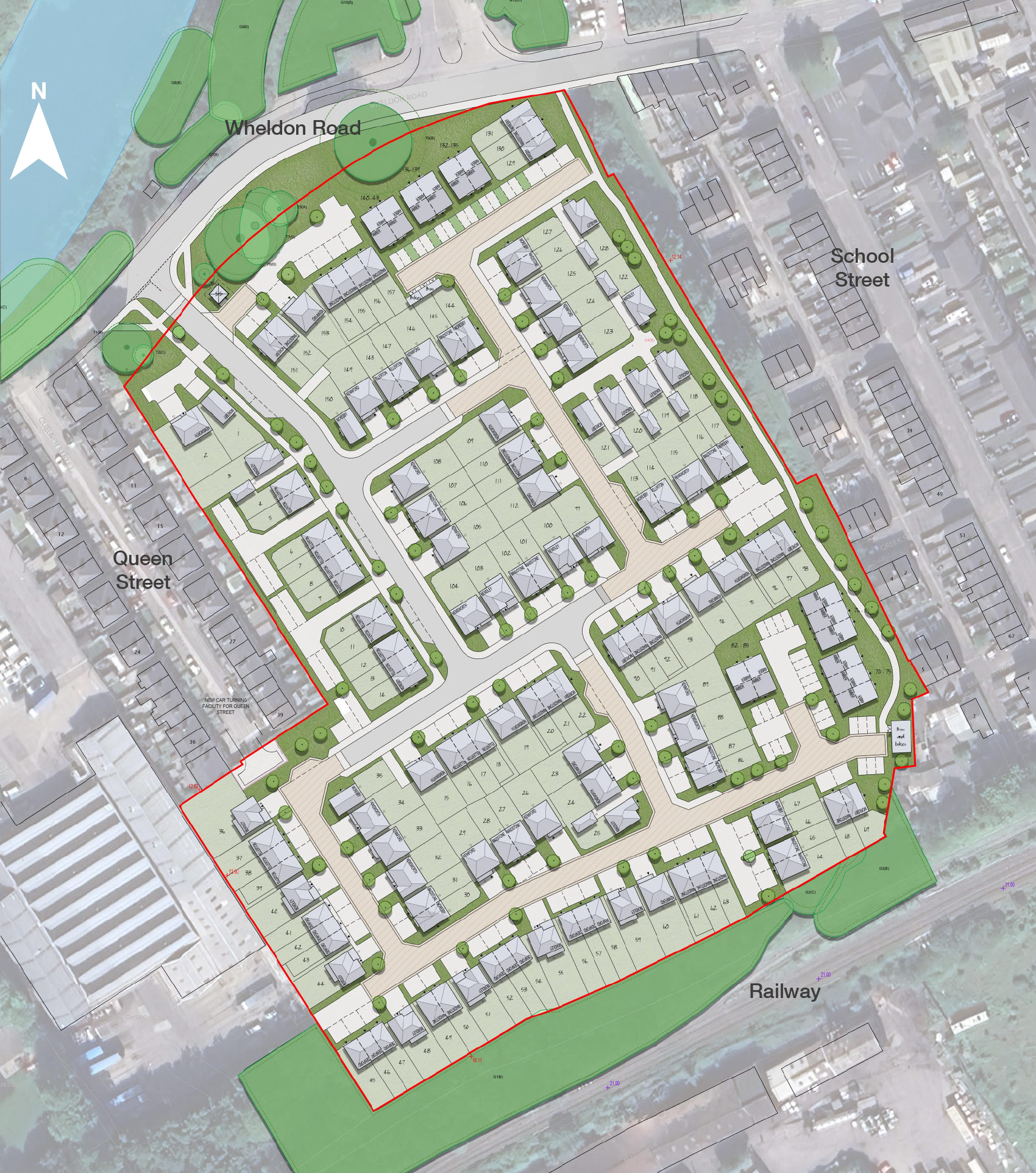 proposed masterplan